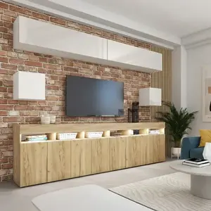 Obývacia Stena Izumi 280 V Biely Lesk/Artisan vyobraziť