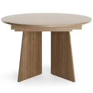 Rozkladací stôl AU9 Aurena 120/160 orech/kašmír vyobraziť