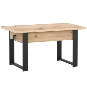 Zdvíhací stolík Hugo Artisan/Čierna vyobraziť