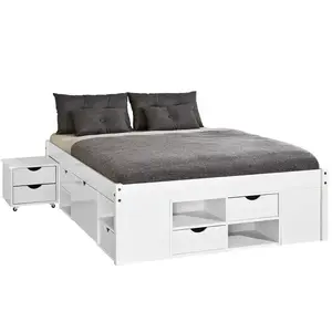 Posteľ 20900175 Till 160x200 Biela vyobraziť