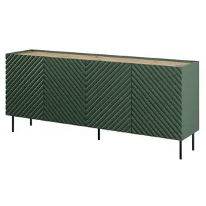 Komoda 4d2sz Onda Green/Artisan vyobraziť