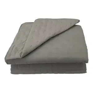 Prikrývka na posteľ Alma 220x250 tmavosivá Merkury Home vyobraziť
