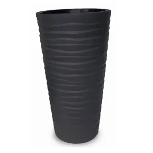 Kvetináč BORA HIGH 30x66H antracit + vložka vyobraziť
