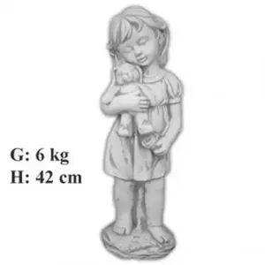 Dievča s medvedíkom H-42, G-6 ART-138 vyobraziť