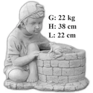 Chlapec pri studni H-38, G-22 ART-201 vyobraziť
