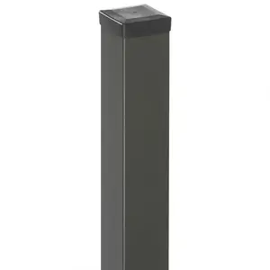 Hladký stĺpik 70x70 mm x 2 m ZN+RAL7016 štruktúra vyobraziť