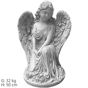 Zamyslený anjel H-50 G-32 ART-906 vyobraziť