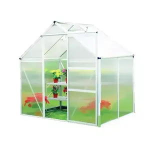 Polykarbonátový skleník 1.93m x 2.495m vyobraziť