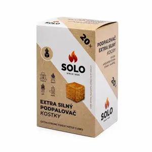 SOLO Podpaľovač extra silný kocky 20 ks 620106 vyobraziť