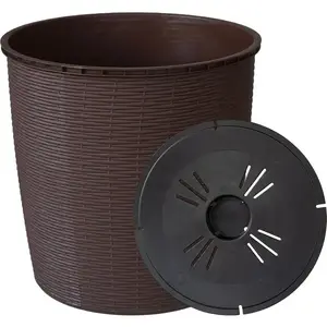 Kvetináč RATTAN 39L hnedý vyobraziť