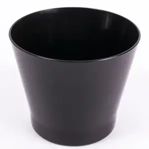Kvetináč ZINNIA 95 - čierny vyobraziť