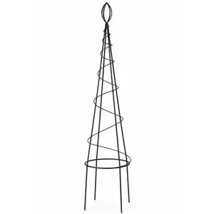 Opora pre rastliny 90 cm 1049-304B čierna kov vyobraziť