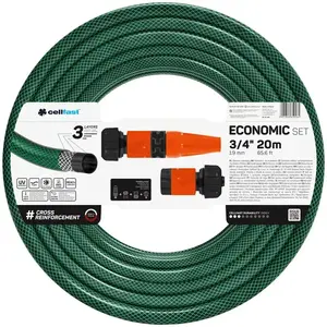 Záhradná hadica Economic 3/4 20 mb + končovky 10-102 vyobraziť