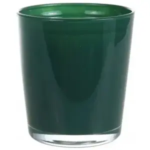 Obal na kvetináč sklenený Cyntia 13 cm zelený vyobraziť