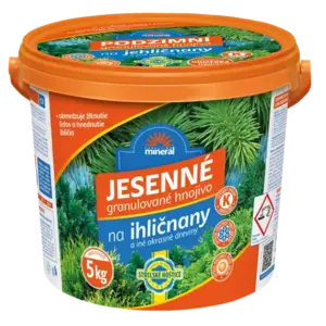 Jesenné hnojivo pre ihličnany - kýbel 5kg vyobraziť