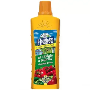 Hostické hnojivo na paradajky a papriky guáno 0.5l vyobraziť
