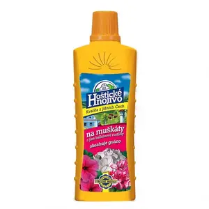 Hoštické hnojivo - Hnojivo na muškáty 500 ml vyobraziť