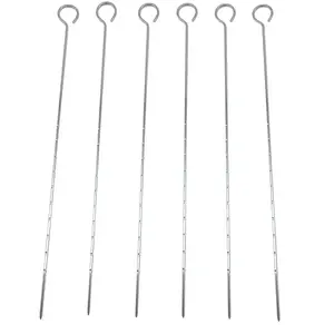 Grilovacie ihly 9 ks 38 cm KY3806 vyobraziť