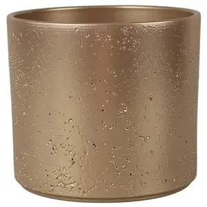Obal na kvetináč Pillar Lava 21 cm gold effekt vyobraziť