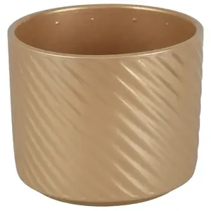 Obal na kvetináč SpirelliI 990 16 cm zlatá perlový vyobraziť