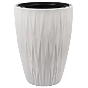 Kvetináč Caro Slim 30 biela 5820-011 vyobraziť
