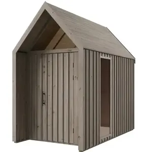 Záhradný domček Swedish Barn 1622 sivý V3 vyobraziť