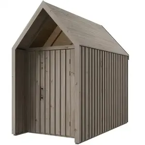 Záhradný domček Swedish Barn 1622 sivý V4 vyobraziť