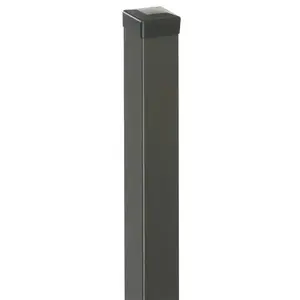 Plotový stĺpik 50x50 mm x 2 m ZN+RAL7016 štruktúra vyobraziť