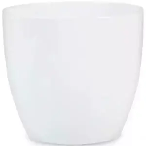 Keramický obal na kvetináč Scheurich 920, ø14cm, biela vyobraziť