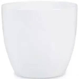 Keramický obal na kvetináč Scheurich 920, ø16cm, farba biela vyobraziť