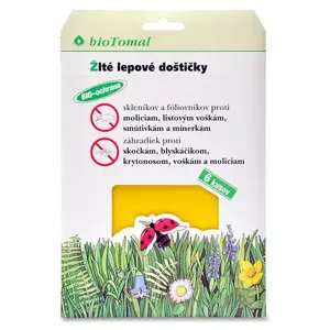 Lepové Doštičky Žlté 6ks Biotomal vyobraziť