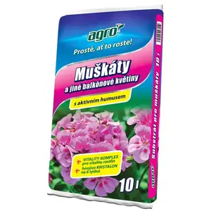Agro Substrát pre muškáty, 10 l vyobraziť