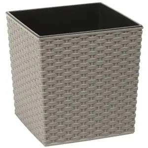 Obal Juka Ratan ECO 25x25x26 cm sivý vyobraziť