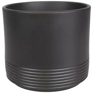Obal na kvetináč okrúhly Rille 992 12 cm antracit mat vyobraziť