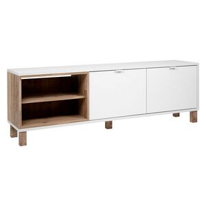 TV stolík MENORCA 56A svetlý antik/biela vyobraziť