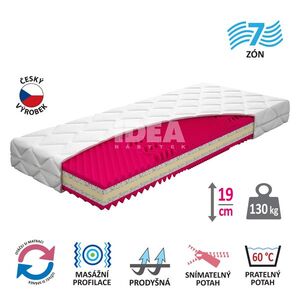 Matrac s poťahom IDEA ORTHOPEDIC LUX 90x200x19 vyobraziť