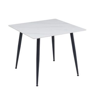 Jedálenský stôl ADRIA 70x70 biely mramor vyobraziť
