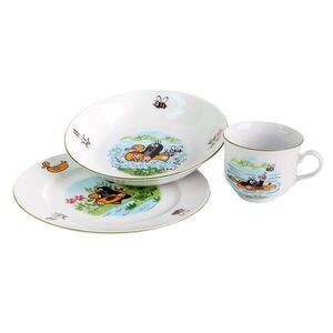 Porcelánová jedálenská súprava THUN krtko 3ks vyobraziť