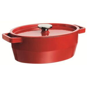 Liatinový kastról s pokrievkou PYREX 6l červený vyobraziť