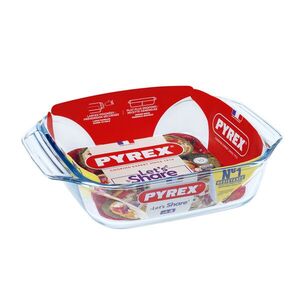 Sklenený pekáč s ušami PYREX 29x23cm/2, 4l., borosilikát vyobraziť