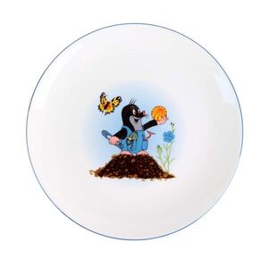 Porcelánový jedálenský tanier THUN 21cm krtko MIX motívov vyobraziť