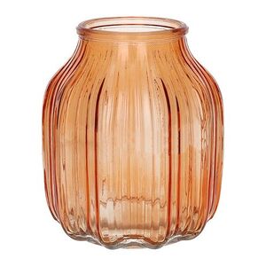 DUIF Sklenená váza SUKO 16cm oranžová vyobraziť