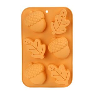 Silikónová forma na muffiny 6ks TORO 27x17cm žalude a listy vyobraziť