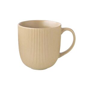 Keramický hrnček 510ml KITCHISIMO rebrovaný béžový vyobraziť