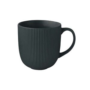 Keramický hrnček 510ml KITCHISIMO rebrovaný tmavo zelený vyobraziť