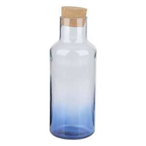 Sklenená fľaša s uzáverom ALPINA 1200ml modrá vyobraziť