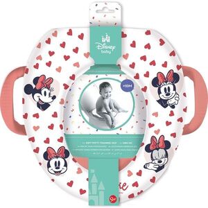STOR Mäkké sedátko na WC s držadlami MINNIE vyobraziť