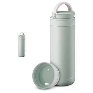 LOCKNLOCK Nerezová termoska s uchom LOCK Metro 475ml mint vyobraziť