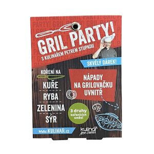 Kulinář Petr Stupka KORENIE GRILL PARTY ČERVENÉ 3X20G vyobraziť