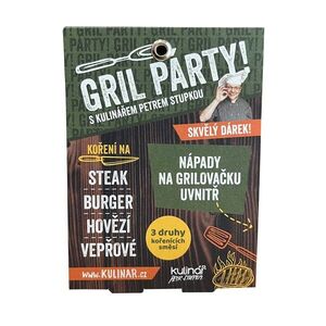 Kulinář Petr Stupka GRILOVACIE KORENIE PARTY GREEN 3X20G vyobraziť